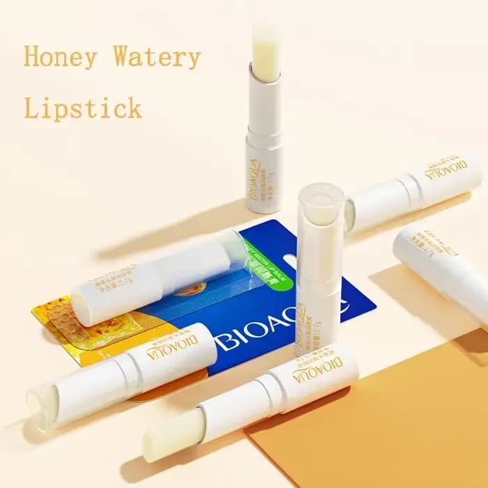 BIOAQUA Aloe miel fraise hydratant naturel baume à lèvres longue durée nourrir protéger améliore la 