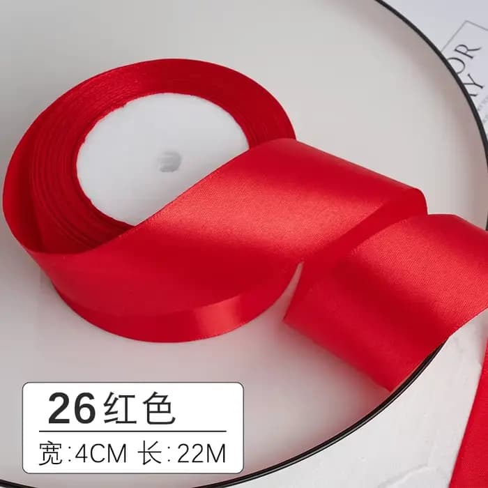 Ruban de Satin Fait à la Main pour Emballage de Cadeau, Matériel pour Noël, Halloween, Mariage, ixd'