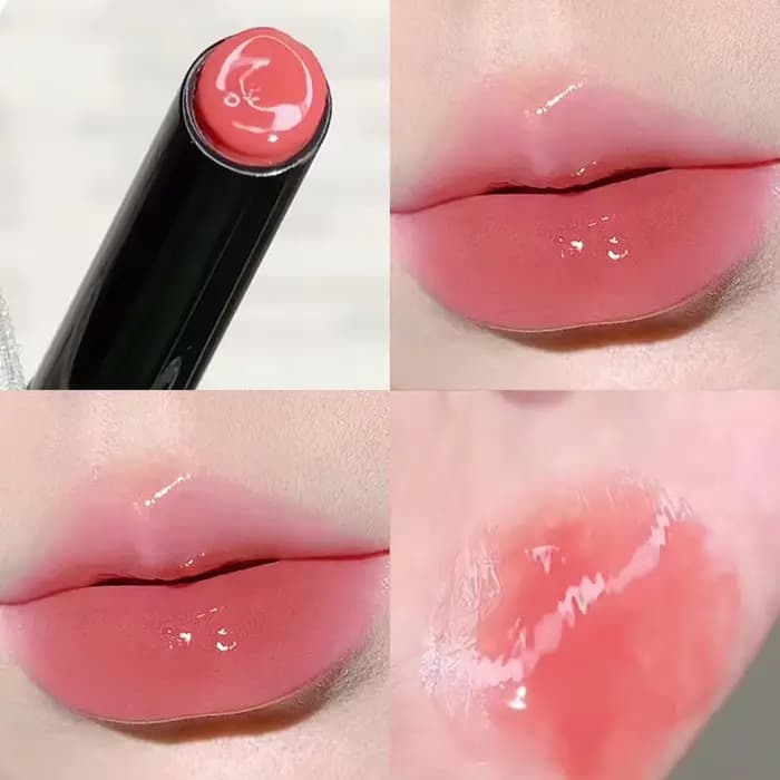1 pièce de gloss à lèvres brillant hydratant, longue tenue, effet repulpant, style coréen, idéal pou