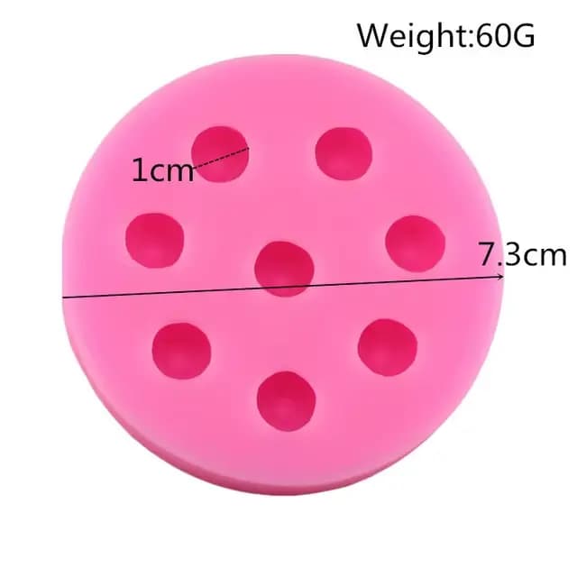 Moule à bougie 3D en silicone Mini Harvey, baie de framboise, segment érine plus riche, fruits har a