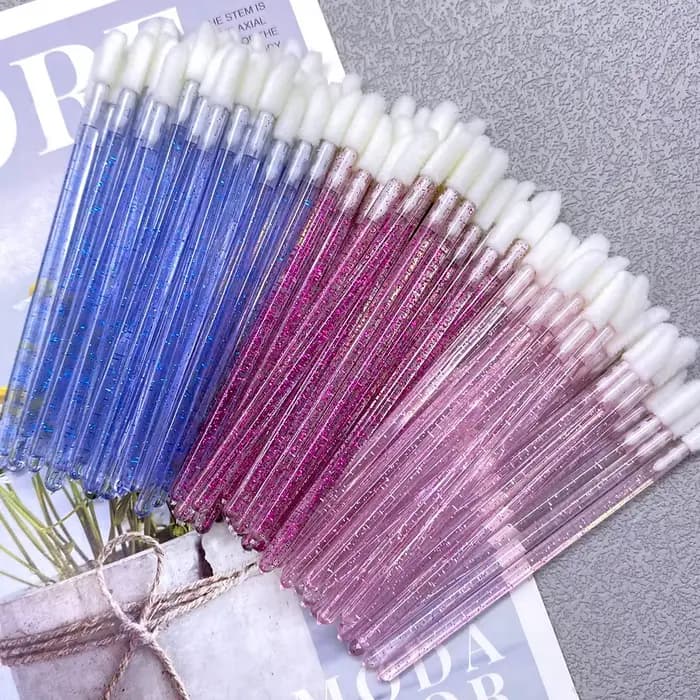 Brosse à lèvres jetable pour femmes, accessoires de rouge à lèvres, baguettes de brillant, applicate