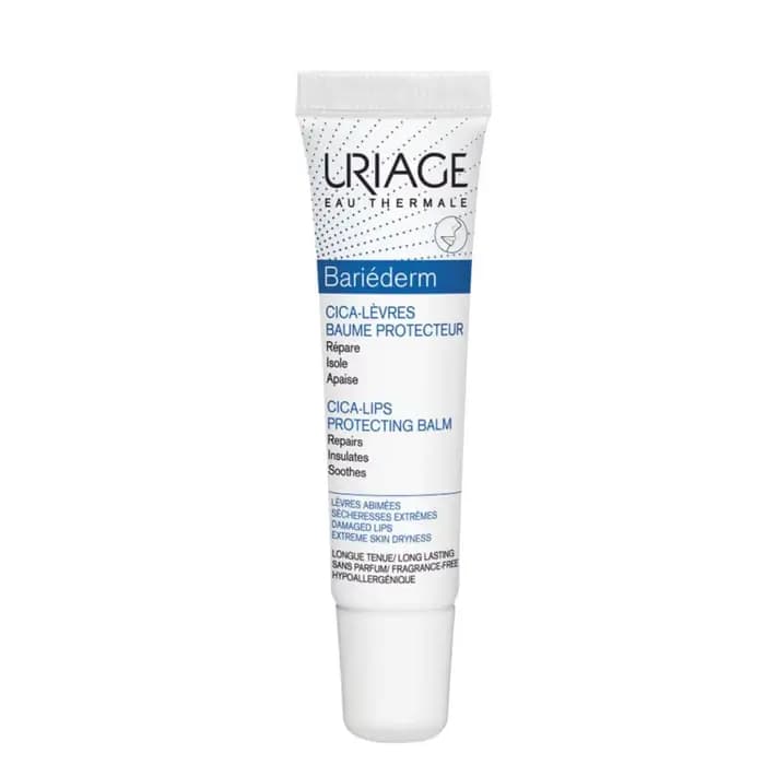 Uriage Bariéderm Cica-lèvres réparation baume à lèvres répare isole apaise les lèvres sèches et gerc