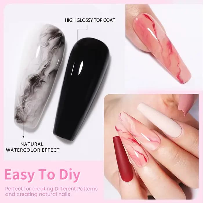 Fausse faillite N PRETTY-Gel de colle à ongles 6 en 1, gel de base d'ongle acrylique, couche de fini