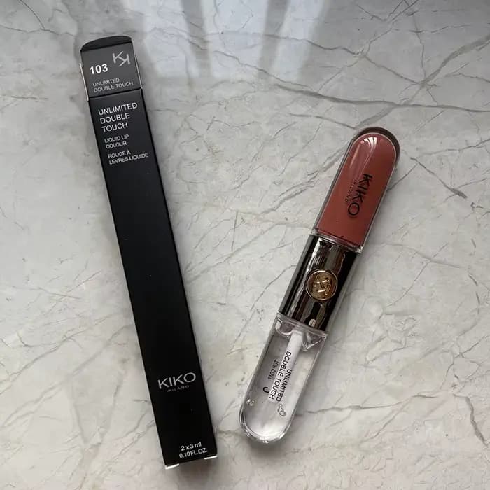 Rouge à lèvres double embout 3D effet miroir transparent, gloss à lèvres longue tenue, huile à lèvre