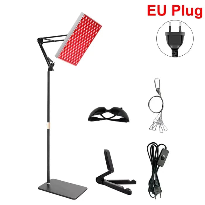 Lampe de luminothérapie rouge pour le visage et le corps 660nm 850nm, thérapie par lumière proche in