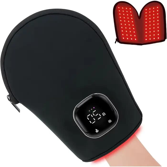Thérapie par la lumière rouge pour soulager la douleur des mains avec lumière infrarouge rouge 660nm
