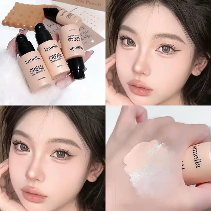 Fond de teint liquide mat, correcteur efficace, hydratant, longue durée, imperméable, résistant à la
