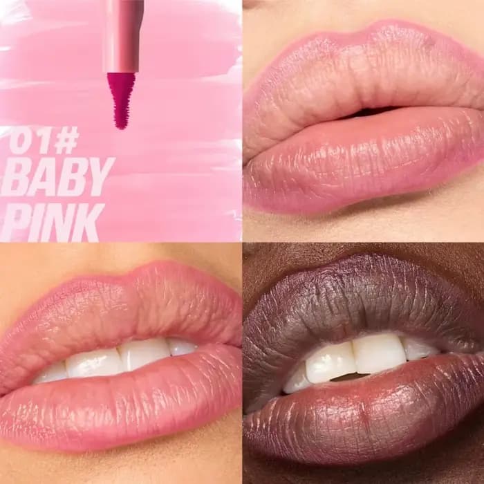 Crayon à lèvres velours mat rouge nu Contour teinte rouge à lèvres imperméable durable antiadhésif t