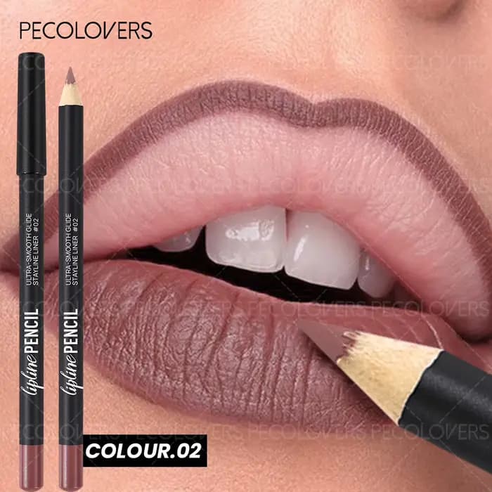 1 rouge à lèvres Lipliner, lèvres pulpeuses et charmantes, non sèches, brun nude, choix multicolore,
