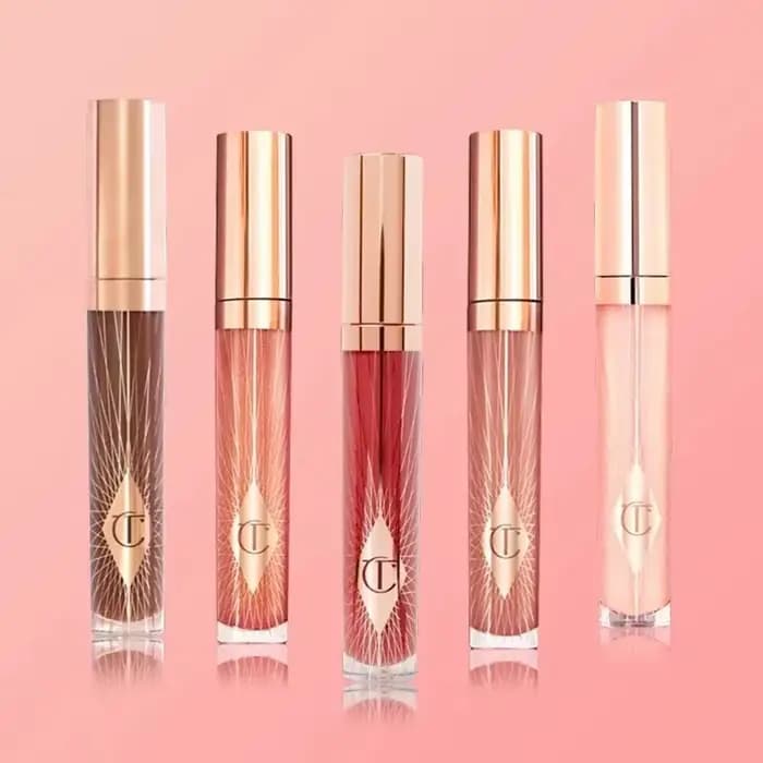 Charlotte Tilbury – Gloss à lèvres hydratant longue durée au collagène, 8 couleurs, avec applicateur