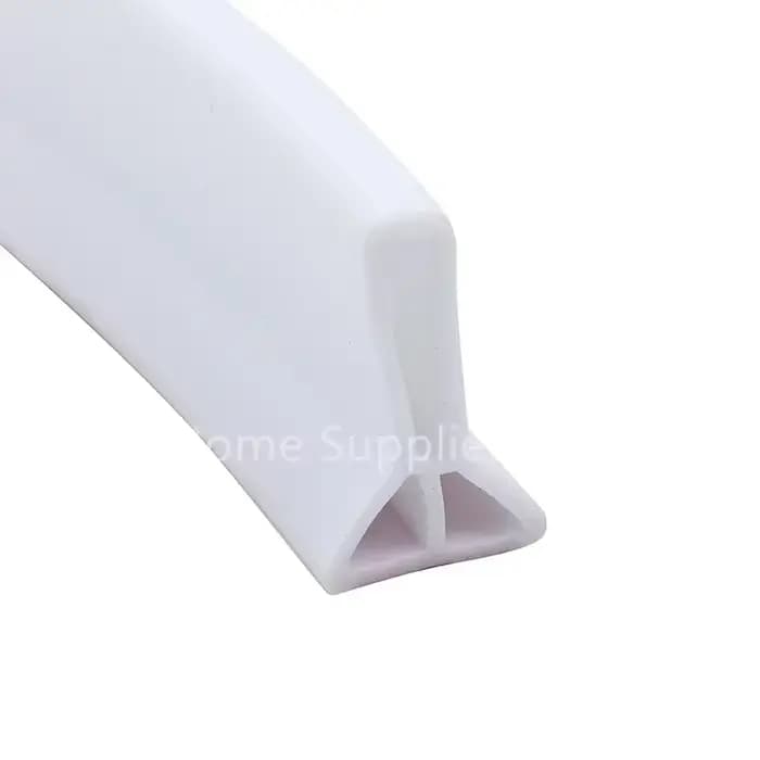 Barrière d'eau de douche pliable, bande de silicone autocollante, protection anti-éclaboussures, seu