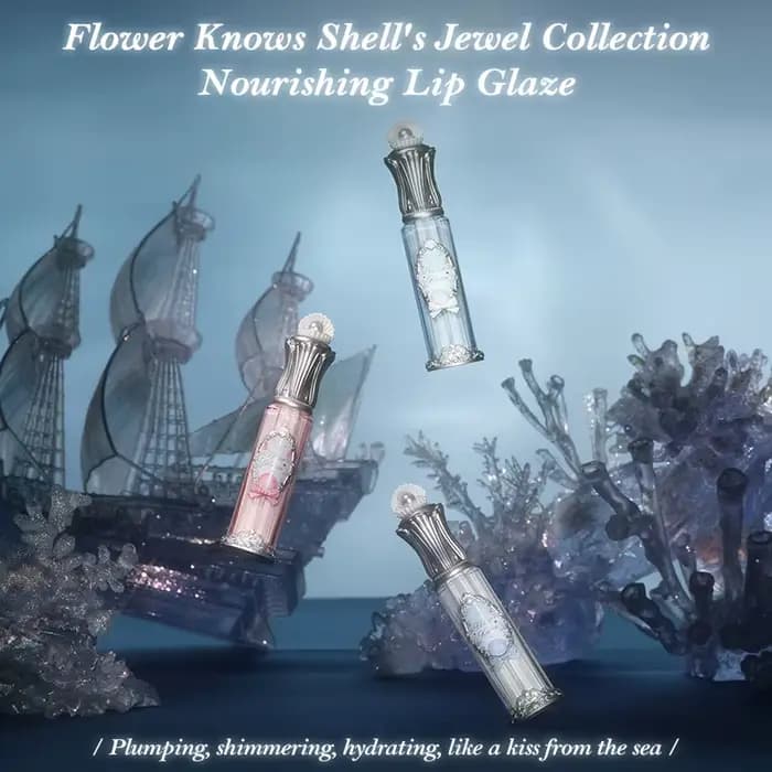 Flower Knows Shell's Jewel Collection Vernis à lèvres nourrissant
