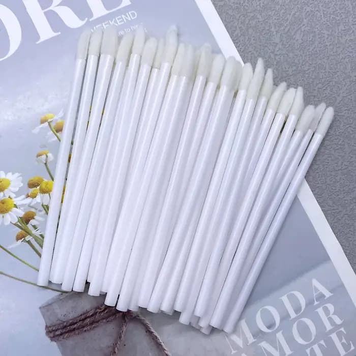 Brosse à lèvres jetable pour femmes, accessoires de rouge à lèvres, baguettes de brillant, applicate