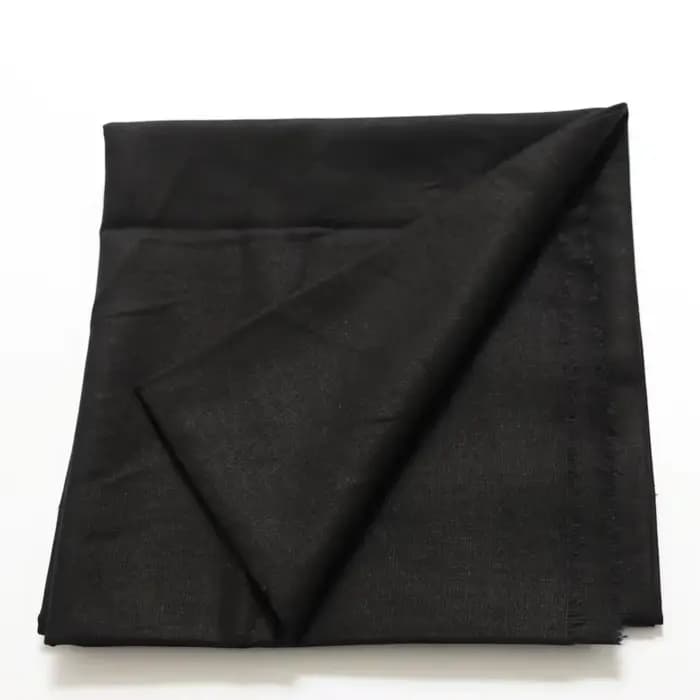 Tissu en lin naturel 100*140cm pour vêtements, textiles en coton et lin, tissu noir doux, Tecido