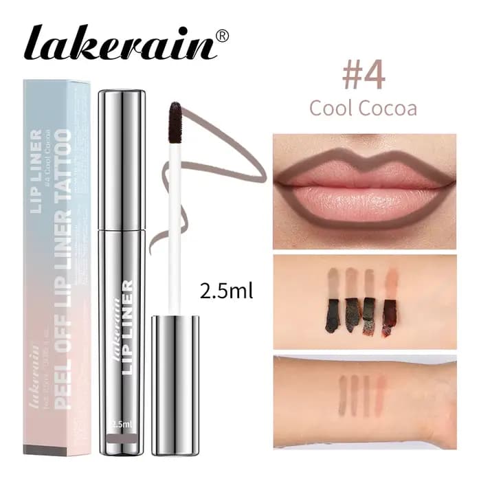 Brcorporelle à lèvres imperméable à l'eau, tatouage longue durée, cosmétique esthétique, contour mar