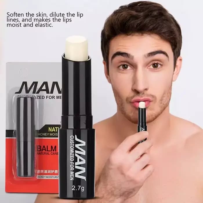 Baume à lèvres pour hommes, hydratation longue durée, éclaircit les lignes des lèvres, Anti-séchage,