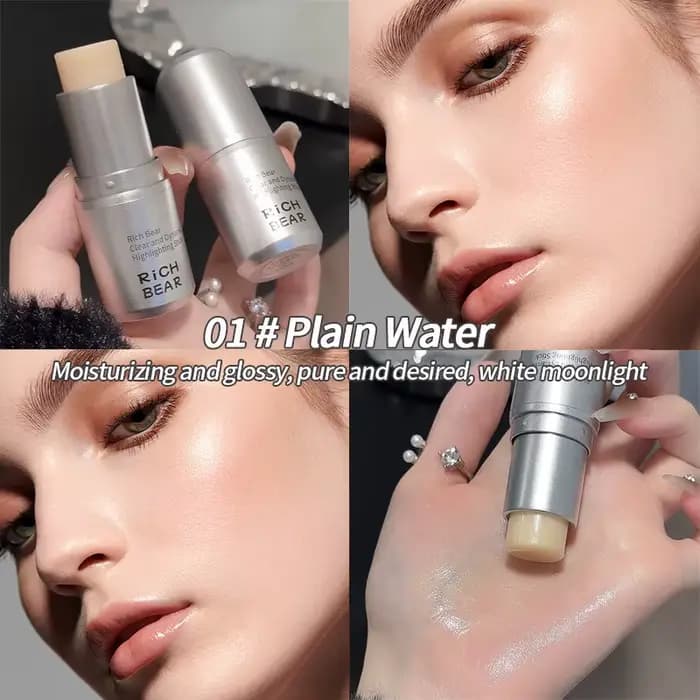 Humide et brillant ! Stick illuminateur qui illumine et contourne les yeux avec des effetss nacrés p