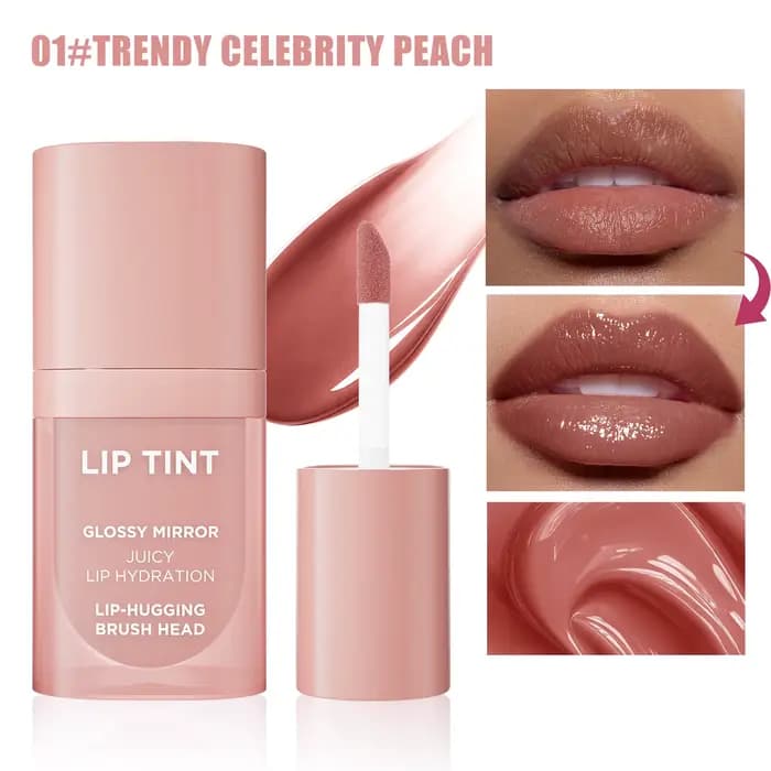 Teinte à lèvres Juicepop Box, longue tenue, hydratante, légère, couleur fruitée, nourrissante, brill