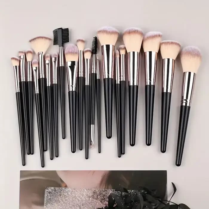 Ensemble de pinceaux de maquillage, 3 à 20 pièces, fond de teint, ombre à paupières, Blush, surligne
