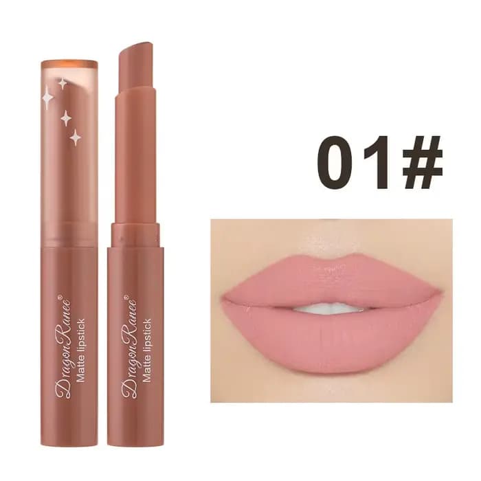 Rouge à lèvres mat rose Nude, 12 couleurs, imperméable, longue durée, ne se décolore pas, Sexy, velo