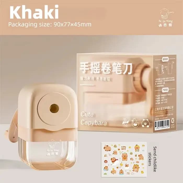 Taille-crayon créatif Kawaii, papeterie mignonne pour enfants, adultes, fournitures de bureau et sco