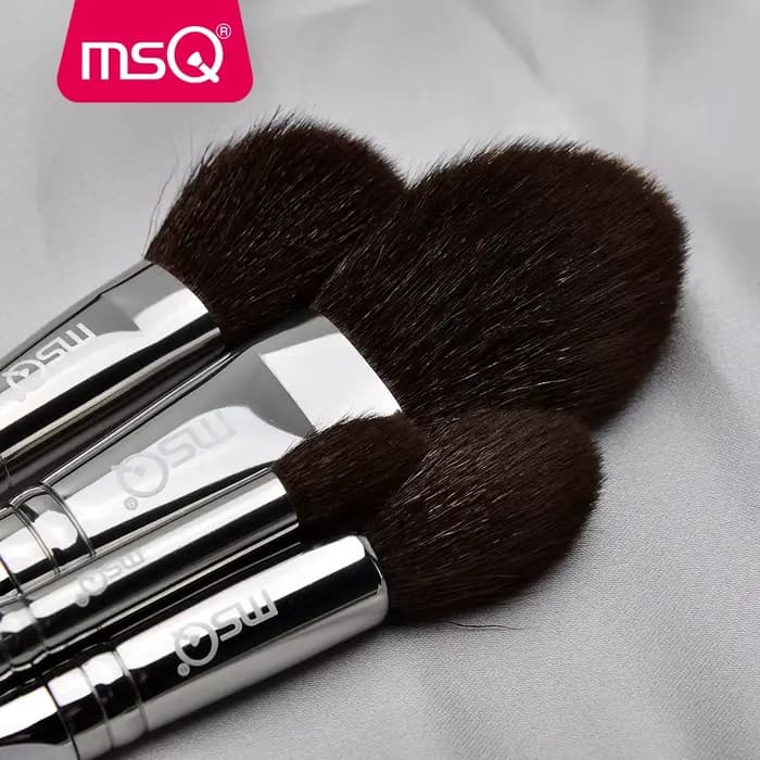 MSQ-Ensemble de pinceaux de maquillage professionnels, 11 pièces, pour poudre, fard à barrage classi