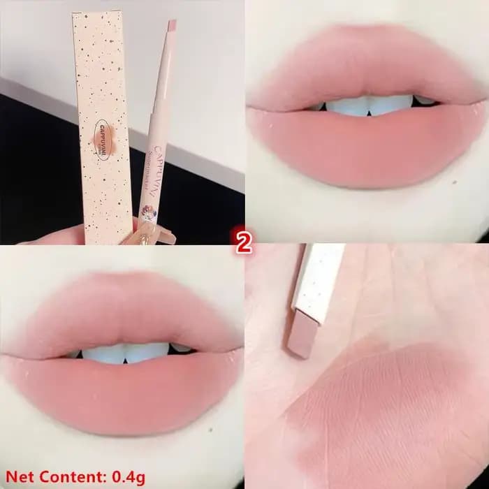 Nouveau crayon contour des lèvres mat léger qui définit la forme des lèvres, longue tenue, ne se déc