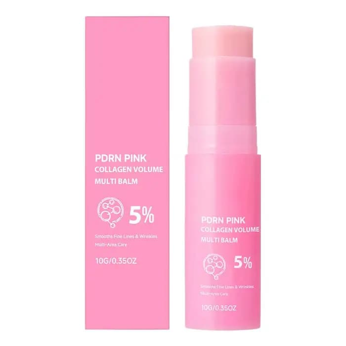 Stick multi-baume PDRN au collagène rose, sérum NAD+, crème hydratante pour le visage, booster de co