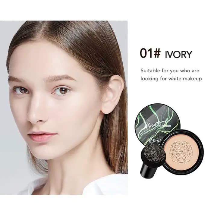 Fond de teint magique tête de champignon coussin d'air CC crème visage correcteur hydratant imperméa