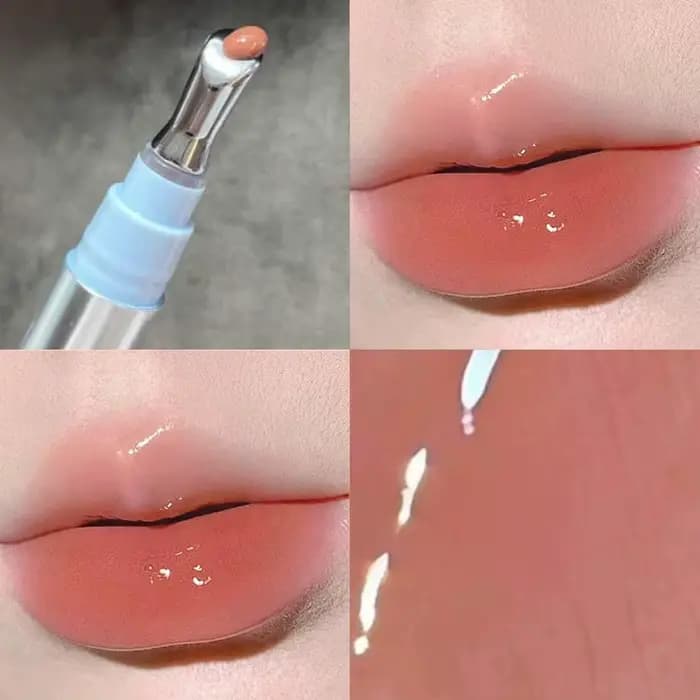 Miroir aqueux Essence brillant à lèvres liquide rouge à lèvres gelée vernis à lèvres décoloration li