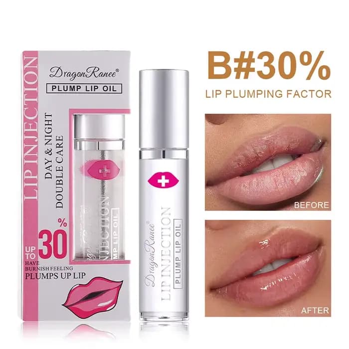 Huile volumisante instantanée pour les lèvres, rehausseur de lèvres, brillant à lèvres, sérum repulp