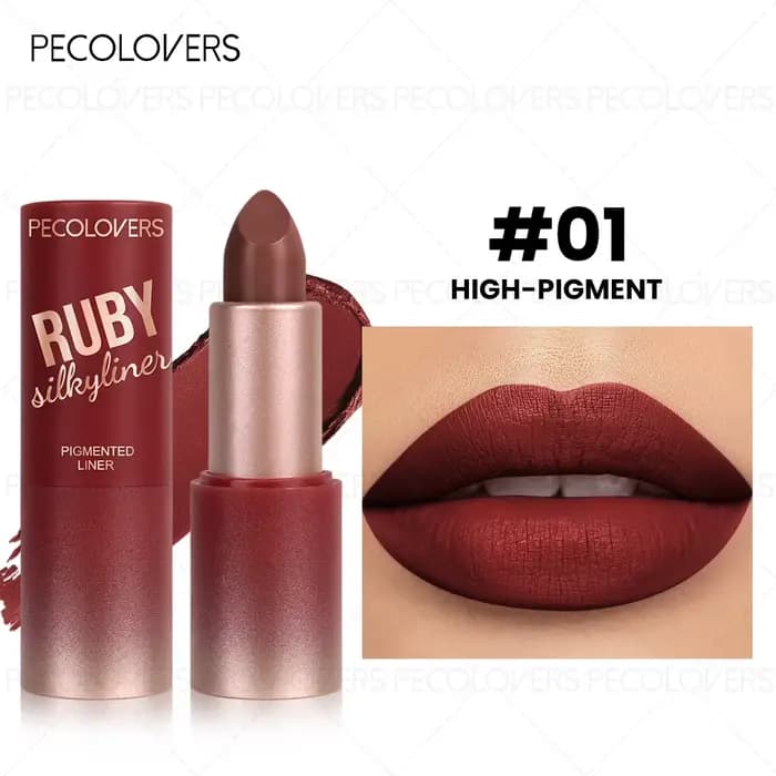 Rouge à lèvres mat 6 couleurs, rouge à lèvres nude, outil de maquillage pour les lèvres aux couleurs