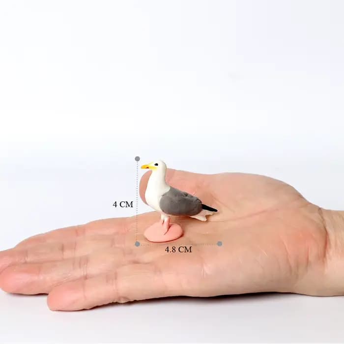 Figurines réalistes d'animaux nord-américains : dindon, aigle chauve, ours grizzly, bison, élan, rat