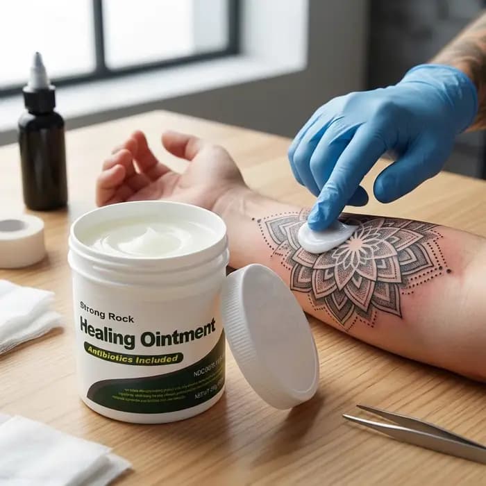 Grand baume de Vaseline de tatouage, pâte de pommade de guérison, fourniture de tatouage, crème de gelée de pétrole Pure pour accessoires de maquillage