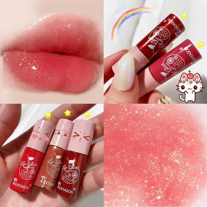Mini brillant à lèvres liquide 10 couleurs