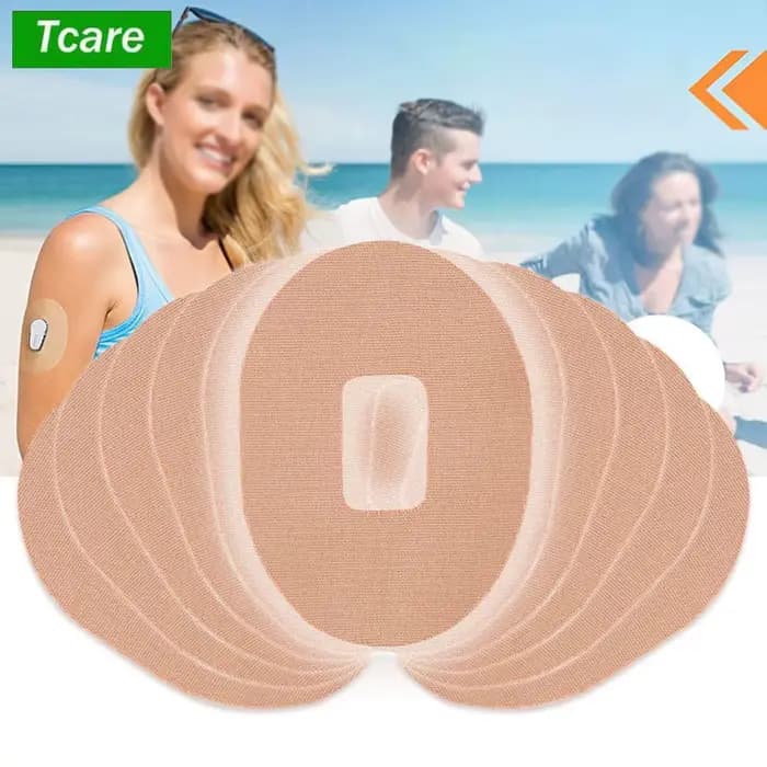 Tcare-Patchs adhésifs étanches pour capteur de sport, ruban adhésif pour capteur corporel, outils partenaires, 5 pièces/ensemble