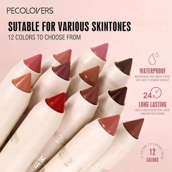 Crayon à lèvres, trace les contours des lèvres