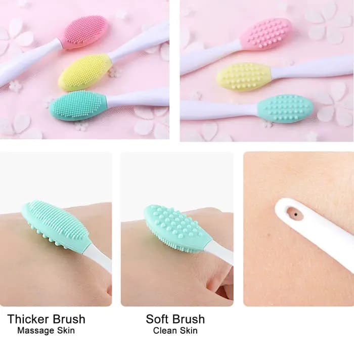 Brosse à lèvres en Silicone