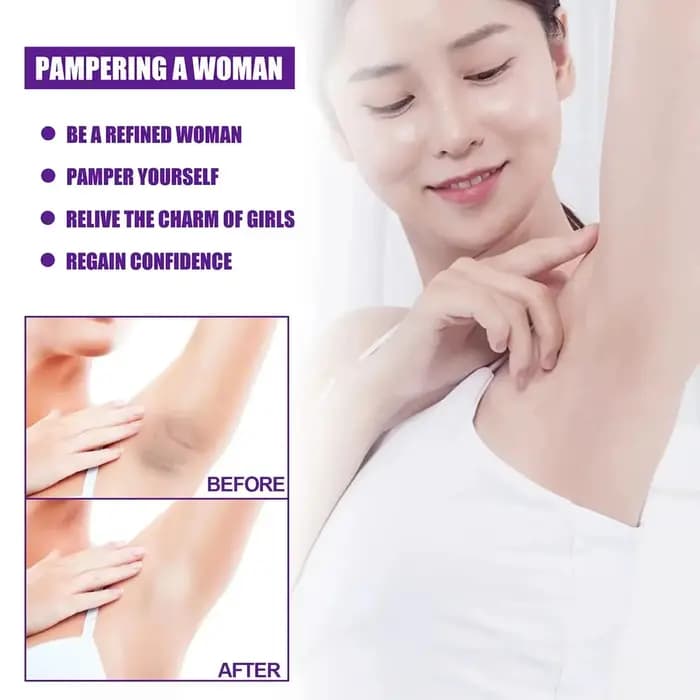 Crème blanchissante pour les lèvres et les ati elles pour femmes
