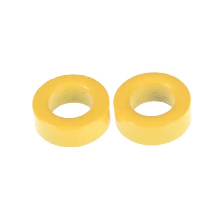 5pcs Satisyl Noyau De Fer T50-6 Poudre De Fer Noyau Toroïdal RF Toroïde HF HAM QRP Diamètre Nik0.7 cm Diamètre Extérieur 1.2cm
