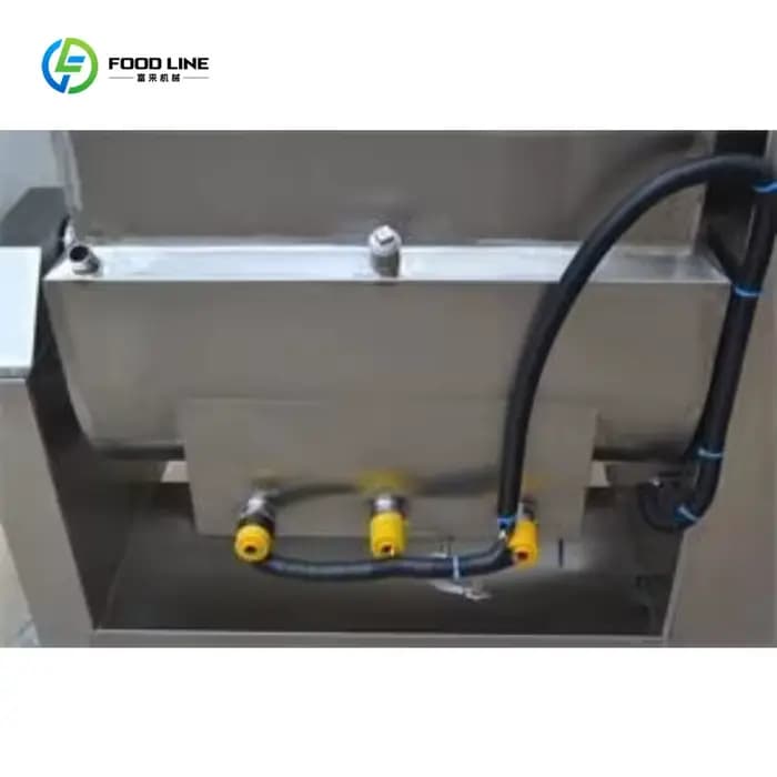 Mélangeur horizontal électrique en acier inoxydable avec fonction de pulvérisation par atomisation pour le mélange de poudres de sucre et de bonbons