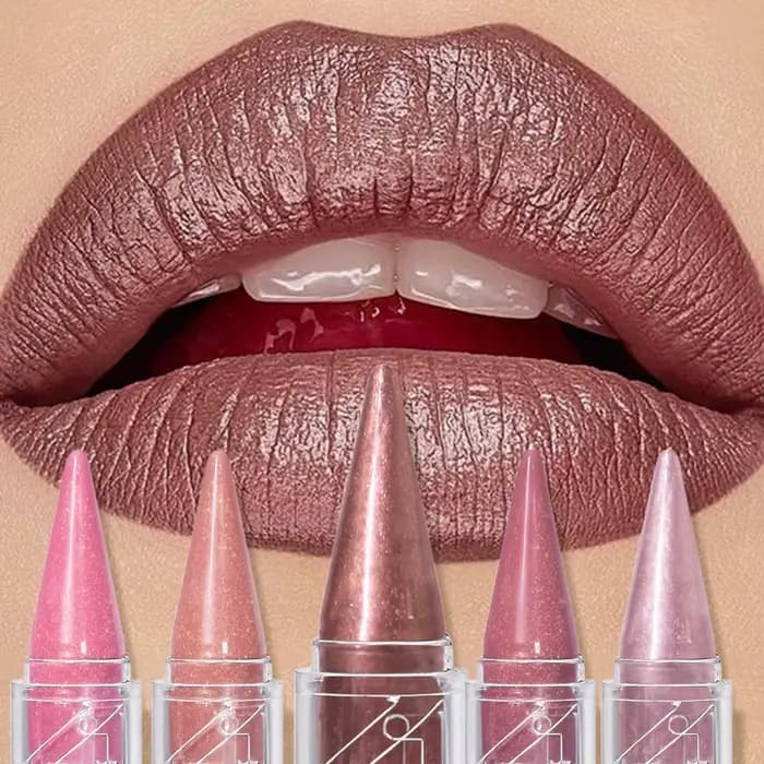 Rouge à lèvres à paillettes