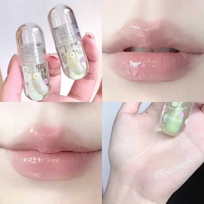 Trio d'huiles à lèvres infusées aux fruits