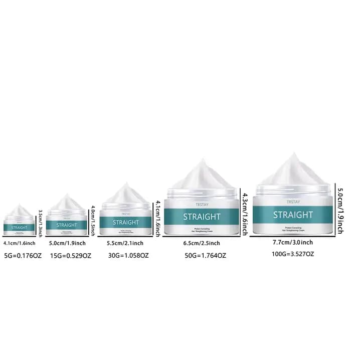 TRSTAY – crème correctrice de protéines pour lisser les cheveux, améliore la sécheresse, les éruptions cutanées, la brûlure, produit de soins capillaires pour toutes les textures capillaires