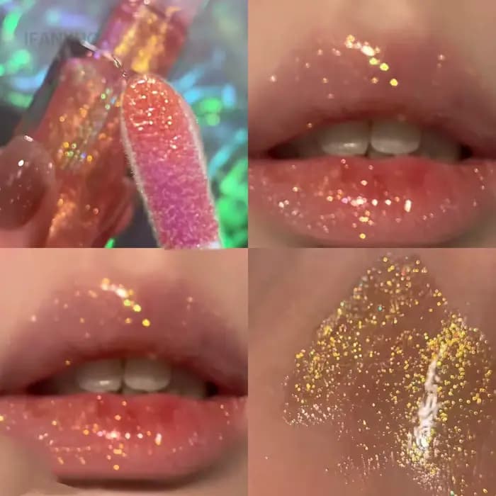 Brillant à lèvres holographique Laser