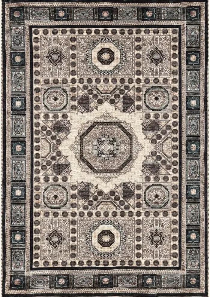 Tapis luxueux imprimé Vintage rouge, élégant, antidérapant, pour salon, chambre à coucher, décoration classique pour la maison, pâques