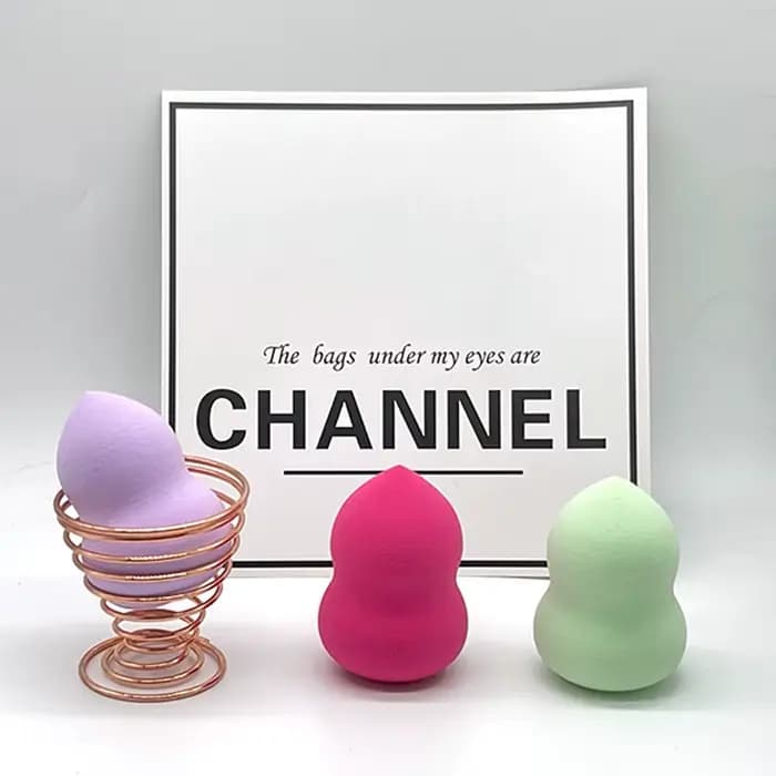 Éponge de fond de teint cosmétique lisse pour femmes