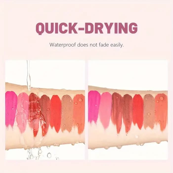 Rouge à lèvres liquide mat velours imperméable longue durée de luxe-hydratant
