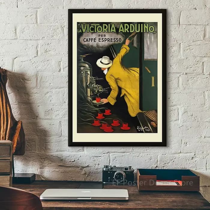 Affiche personnalisée personnalisée avec votre image, imprimés en papier Kraft, Vintage, pour maison, chambre, Bar, café, décoration murale artistique, peinture rétro