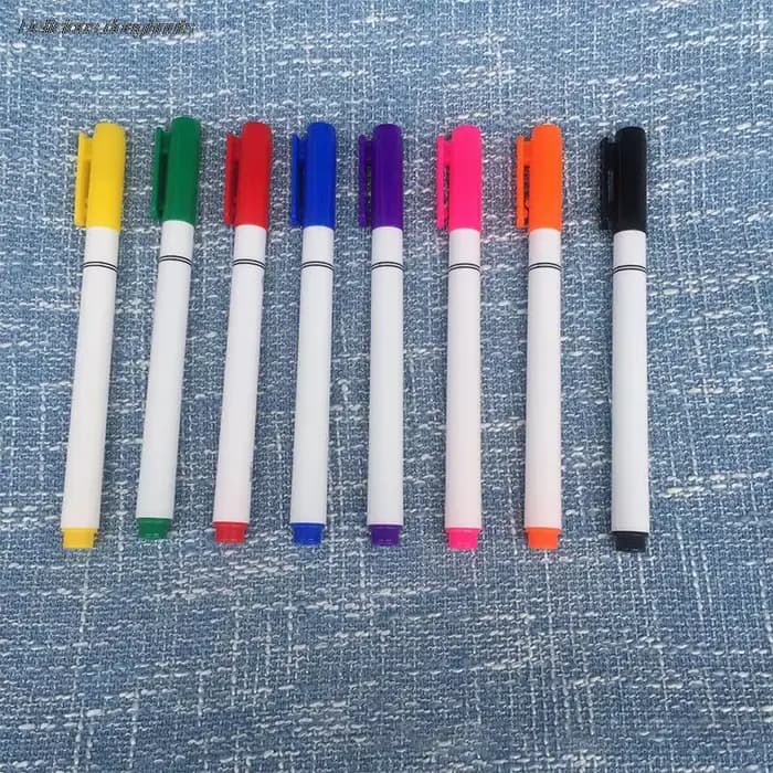 Marqueur de peinture textile, stylo de peinture de tissu, artisanat de bricolage, stylo de peinture de pigment de T-shirt, marqueur de tissu de vêtements, 8 couleurs, nouveau